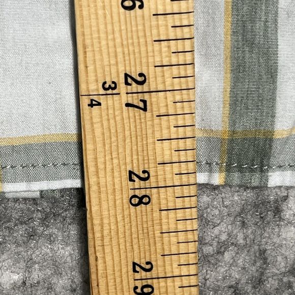 VANS Off The Wall Shirt Mens S Plaid Button Up Blue Pockets Skateboarding - Picture 8 of 17